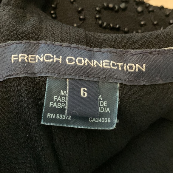 French Connection beaded shorts jumpsuit size 6 - Picture 9 of 12